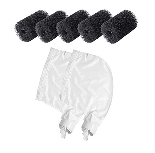 Wadoy Replacement Bag Compatible with Polaris 280 480 All Purpose Bag with Zipper, 9-100-3105 Sweep Hose Scrubber (7Packs)