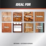 DAP Plastic Wood All Purpose Latex Wood Filler, White, 6 Oz - Packaging may vary - Image 4