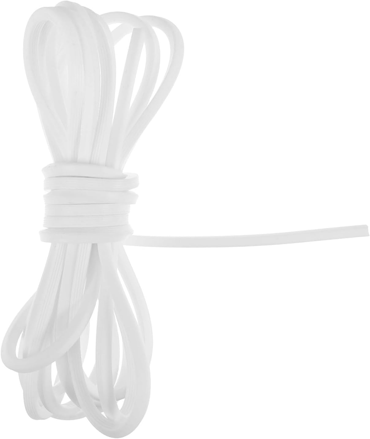 White Silicone Food Container Seal Strip 16 Feet Cuttable Leakproof