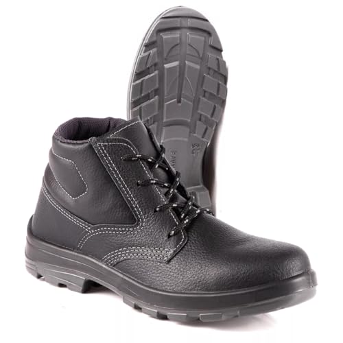 Bota Segurança Epi Usafe Modelo Uaas Bico Aço (Moderno, PRETO, BR, Adulto, Numérico, 46)