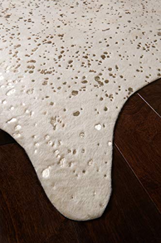 Loloi Ii Bryce Collection Bz-08 Ivory/Champagne, Contemporary 3'-10" X 5' Accent Rug #TOP3