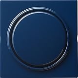Schalterprogramm Gira Abdeckung 029646 + Wippe Wechsel S-Color blau