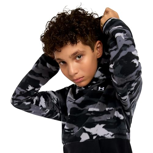 Image of Under Armour Boys' Pullover Hoodie Sweatshirt, Soft & Comfortable Fleece, Outdoor Collection