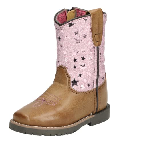 Smoky Mountain Boots | Autry Series | Toddler’s Western Boot | Square Toe | Genuine Leather | TPR Sole & Walking Heel | Leather and Man-made uppers & Man-Made Lining3