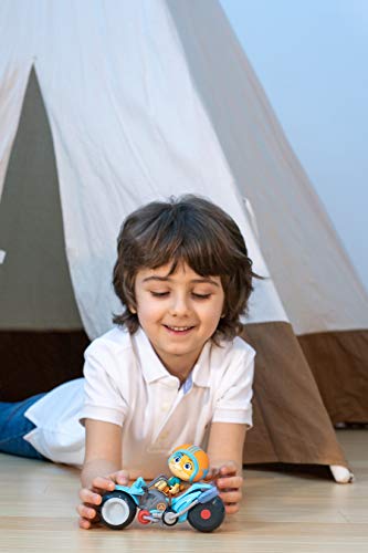 Smoby - 44 Chats véhicules des Buffycats, 7600180201, +3 Ans, avec Personnage 8 cm Inclus, 3 Variantes