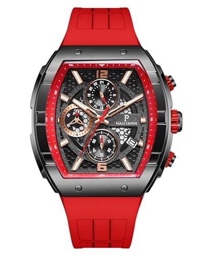 Montre homme quartz de luxe PARAS CROWN le cadeau idéal en acier