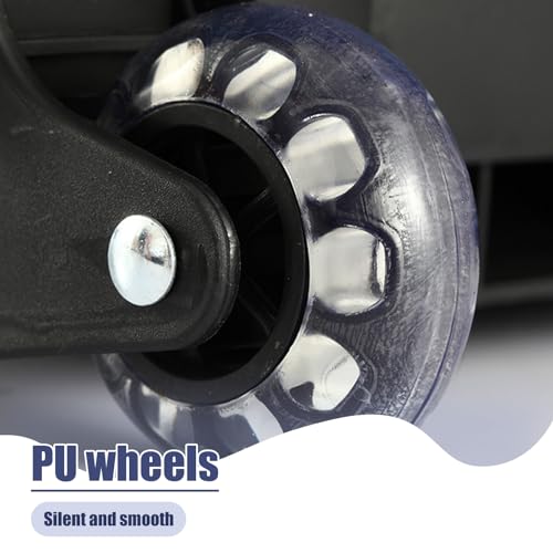 Robuste, wasserdichte Einkaufstrolley-Tasche auf Rädern – leichte Einkaufswagentasche für einfache Lagerung, perfekt für Supermärkte und Gemüse und praktisch – Bild 5