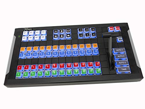 X-keys Video Switcher Kit for vMix (124 Key, T-bar) X-keys Video Switcher Kit for vMix (124 Key, T-bar)