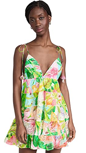 rococo sand moss short dress ROCOCO SAND Women's Lora Short Dress, Multicolor Hibiscus, M at Amazon  Women's Clothing store