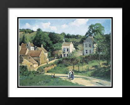 Amazon.com: Camille Pissarro Framed and Double Matted Art Print