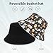 Farm Animal Bucket Hat for Men Women Packable Reversible Printed Summer Hats