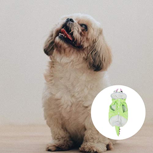 POPETPOP Cão Do Dinossauro Traje de Halloween Pet Dino Hoodies Pano para Teddy Chihuahua Yorkshire P