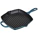 Produktbild Le Creuset Signature Gusseisen-Grillpfanne, Quadratisch, 26 cm, Für alle Herdarten inkl. Induktion geeignet, 2,86 kg, Deep Teal, 20183266420422
