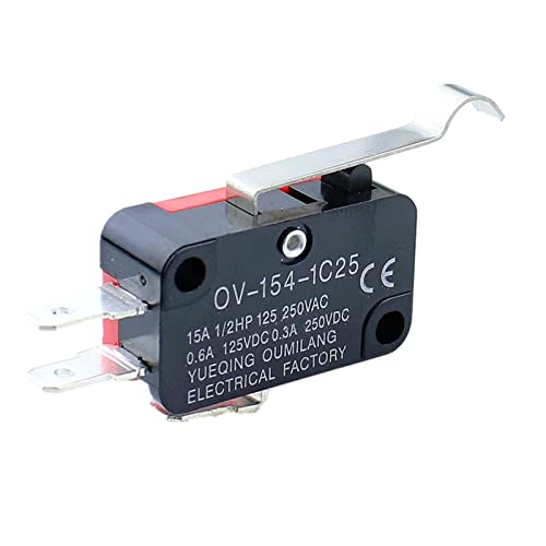 Micro interrupteur fin de course V-154-1C25 capteur de position SPDT ouvert fermé 15A