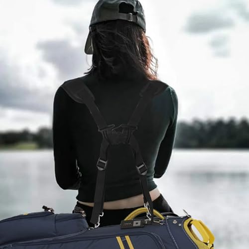 Correa acolchada para bolsa de golf fabricada en tejido resistente texturizado 2