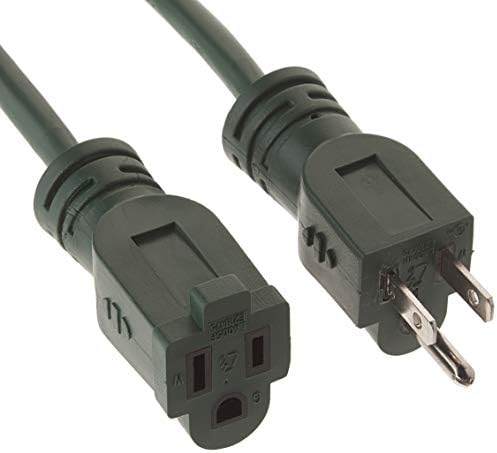 Woods 160001 16/3 SJTW Yard Master Landscape Extension Cord, Green, 20 Foot