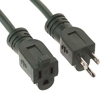 Woods 160001 16/3 SJTW Yard Master Landscape Extension Cord, Green, 20 Foot