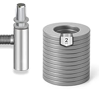 NIMA PARTS Fitschenringe – 20 Stück – Made in Germany – Unterlegscheiben für Zimmertüren aus Stahl