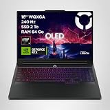 Lenovo Legion Pro 7 16AFR10H - Ordinateur Portable Gaming 16'' OLED (AMD Ryzen 9 9955HX3D, RAM 64Go, SSD 2To, NVIDIA RTX 5080 16GB) Clavier RGB rétroéclairé AZERTY Français - Noir Eclipse - 17