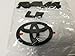 Genuine Toyota RAV4 LE Blackout Black Emblem Overlays PT948-42194-02