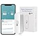 TUYA ZigBee 3.0 Wlan Thermometer Hygrometer Innen, Smart Wifi Zimmer Funk-Temperatur Feuchtigkeitssensor mit APP Aufzeichnung, Arbeit mit Alexa, Google Home