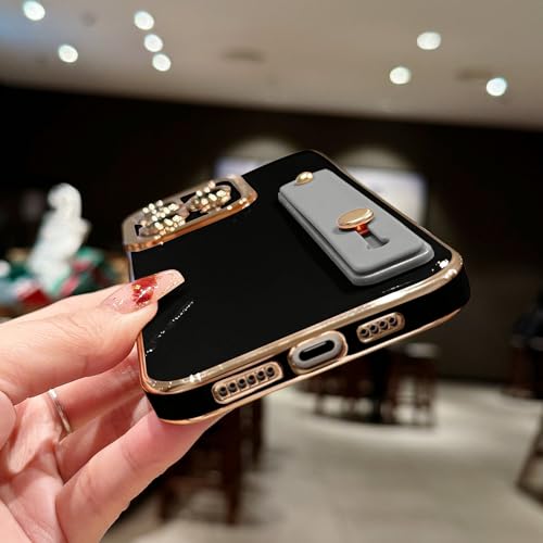 Lafunda for iPhone 13 Pro Case with Hand Strap Stand, Black by Lafunda - Used condition - Image 7