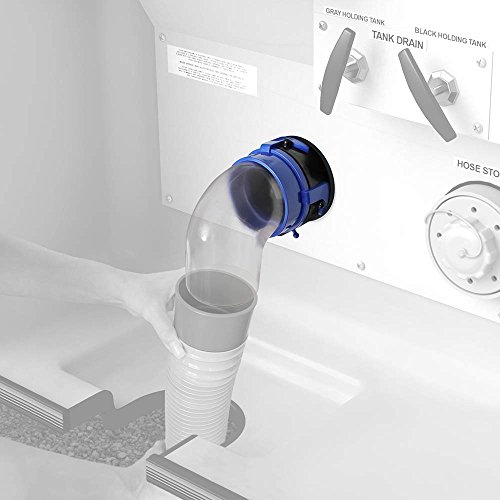 Image of Prest-O-Fit 1-0021 Blueline 90 Clear Hose Adapter