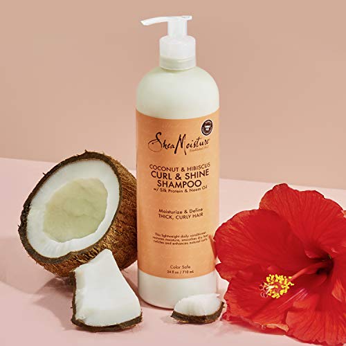 Sheamoisture DH78-YD46 Shampoo Coconut And Hibiscus, For Thick, Curly Hair thumb #7
