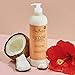 Shea Moisture Shampoo Coconut and Hibiscus, for Thick, Curly Hair, to Cleanse & Hydrate, 24 Fl oz