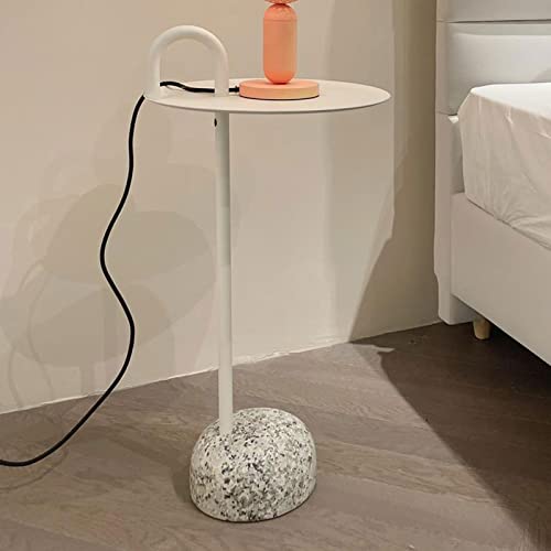 Table basse résistante à la rouille et petite table d'appoint en métal d'extérieur - 8