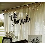 Custom Wedding Decor, Personalized Family Name Sign, Wooden Backdrop Sign, Wedding Shower or Reception Decor - Image 2