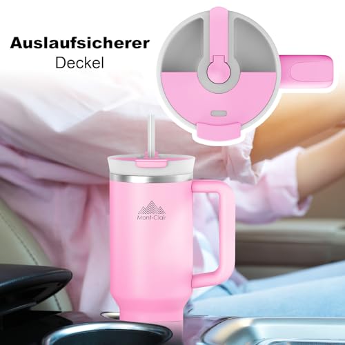 Tumbler 40oz Special Edition Isolierter Thermobecher mit Strohhalm – Ansicht 5