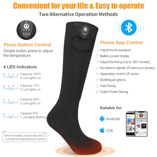 Savior Heat Heated Socks For Men Women thumb #1
