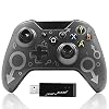 Wireless Controller für Xbox One / Xbox One S / Xbox One X /Xbox Series X/ PS3 / PC, drahtloses 2,4G Gamepad mit doppelter Vibration
