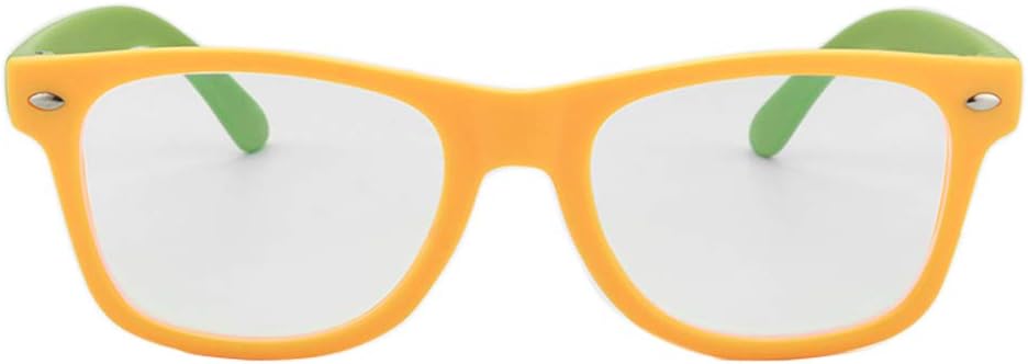 GudzwsKids Blue Light Blocking Glasses Rectangle Digital Boys Girl Age for 5-12
