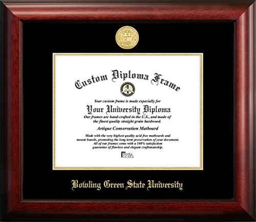Campus Images Bowling Green State Gold Embossed Diploma Frame