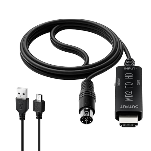 Mcbazel Cable Adaptador HDMI para Sega Mega Drive 2