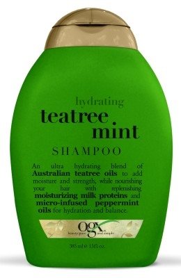 OGX Shampoo, Hydrating TeaTree Mint, 13 oz