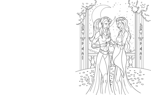 Image of Romantasy Colouring Book