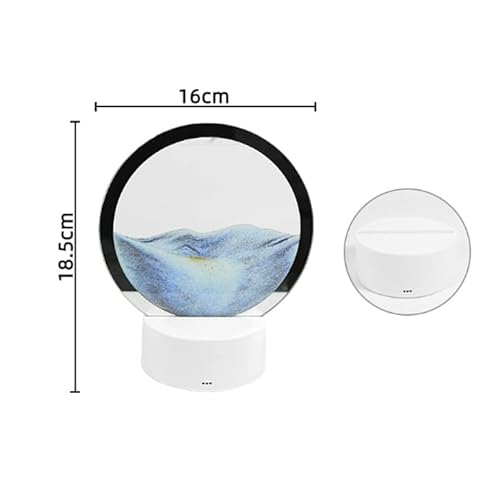 Tedatata Sand Painting Table Lamp, Creative Luxury Quicksand Painting Light, Atmosphere Decoration Small Night Light, Home Bedside Lamp, As A Gift #TOP6