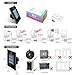 LANBON Smart Light Switch 1/2/3 Gang Work with Alexa & Google Home, Single Pole, No Dim, Needs Neutral Wire, Illuminated LCD Touch Switch Panel WiFi Mesh No Offline for Whole House Smart, L8-HS-Black