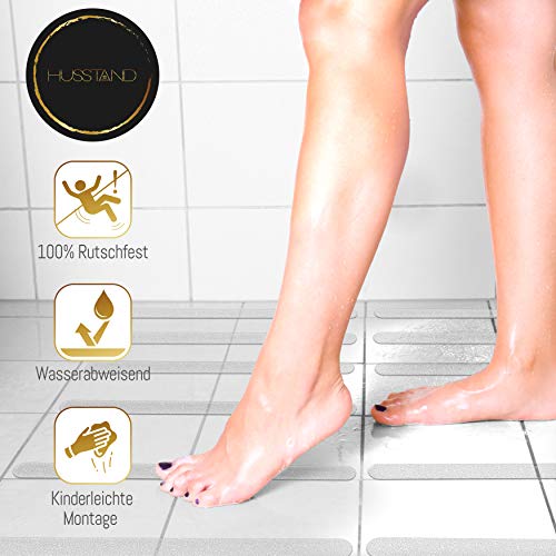 ECENCE Antirutsch-Pads Für Dusche & Badewanne - 12er Set Transparent