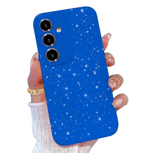 Coque à paillettes pour Samsung Galaxy A17 5G, accessoire bleu tendance