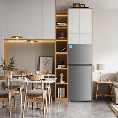 Upstreman BD116 11.6 Cu.Ft. Double Door Refrigerator In Stainless Steel thumb #7