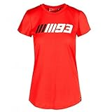 Producto oficial Pritelli 1833016/XL Marc Marquez 93 Moto GP Logo Mujer Camiseta Oficial 2018 Rojo