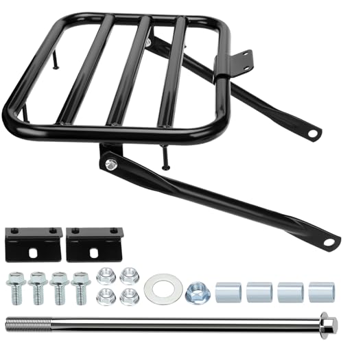 YOXUFA Mini Bike Rear Cargo Rack Assembly Kit Replacement for Coleman CT200U CT200U-EX BT200X CT200U-A CT200U-C 200cc 196cc 6.5hp Minibike Back Parts