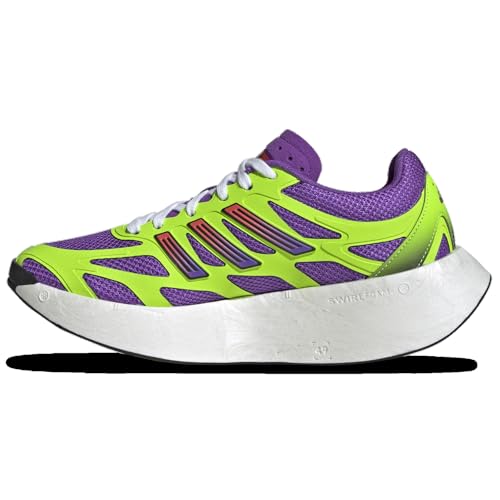 Adidas Adizero Aruku - Women's (JP5566, Metallic Silver/Active Purple/Solar Green)2