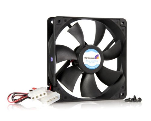 Image of StarTech.com 120x25mm Dual Ball Bearing Computer Case Fan w / LP4 Connector (FANBOX12)