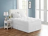 Tahari Home THPD1-001 Mattress Toppers, Twin | 39' x 75', White