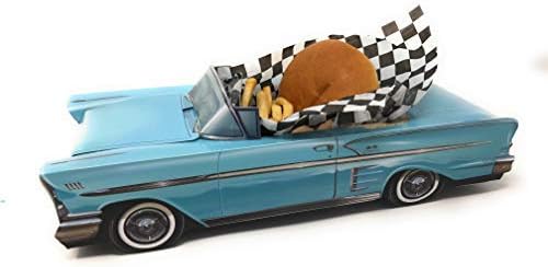 Miniatura 4 de 12 cajas de comida con forma de autos clásicos (colección de 1950)